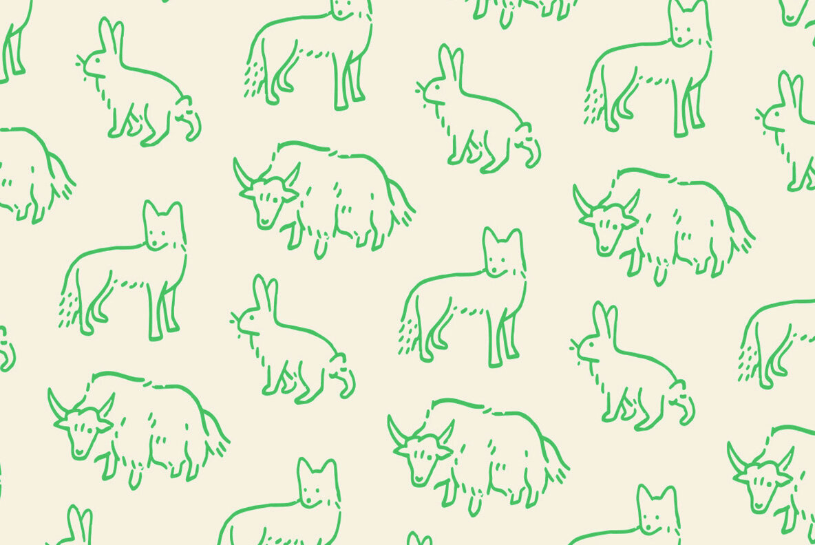 Doodle Animals Clipart Bundle 2