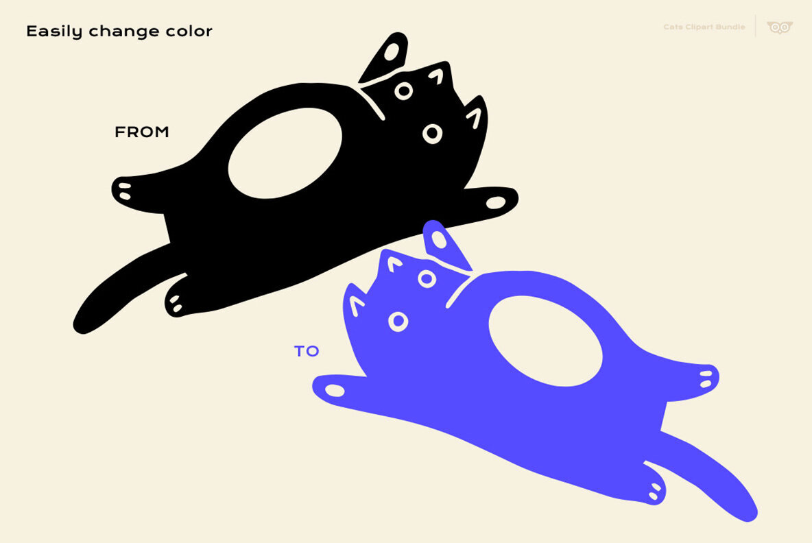 Cats Clipart Bundle 3