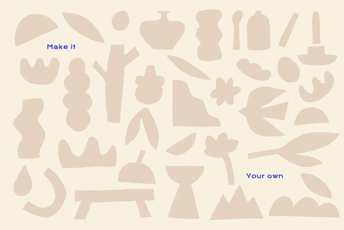 Boho Shapes Clipart Bundle 2