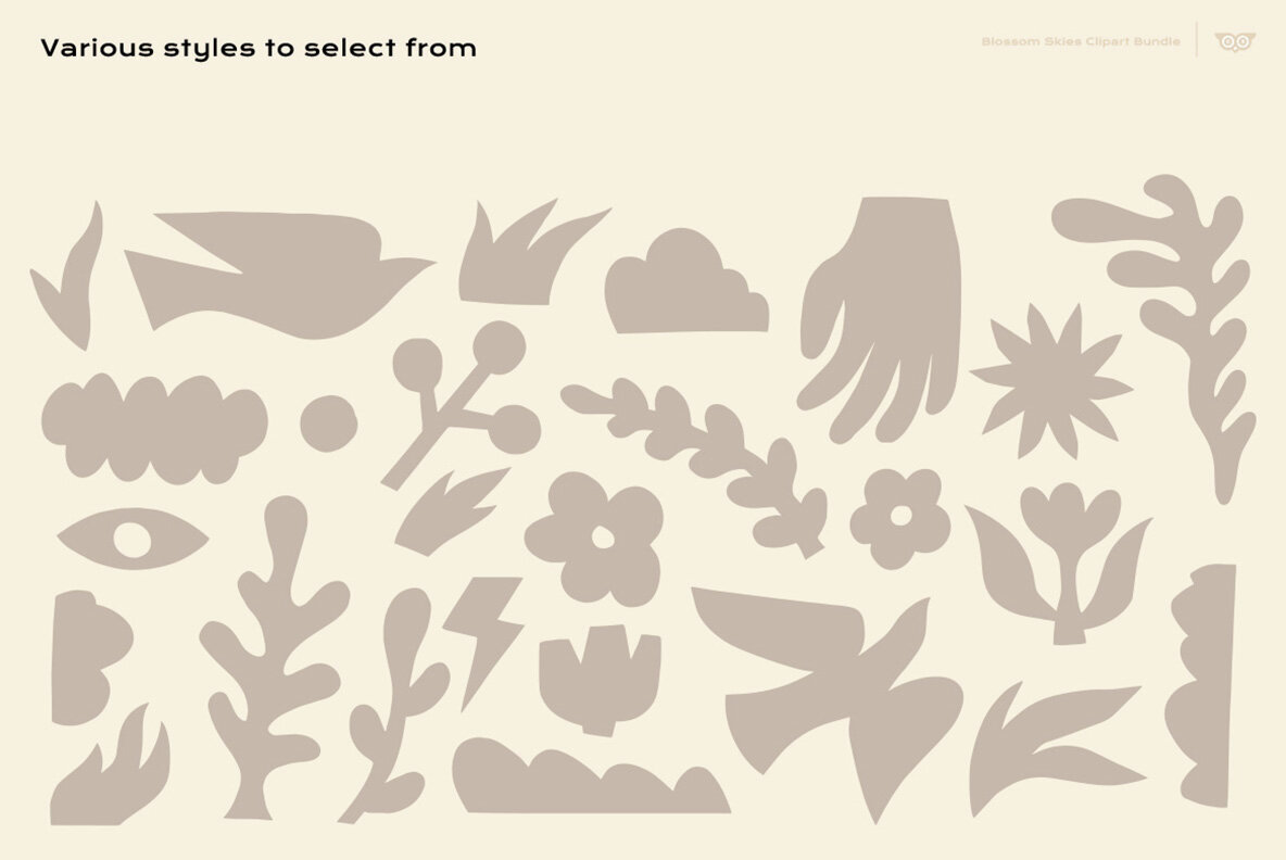 Blossom Skies Clipart Bundle 8