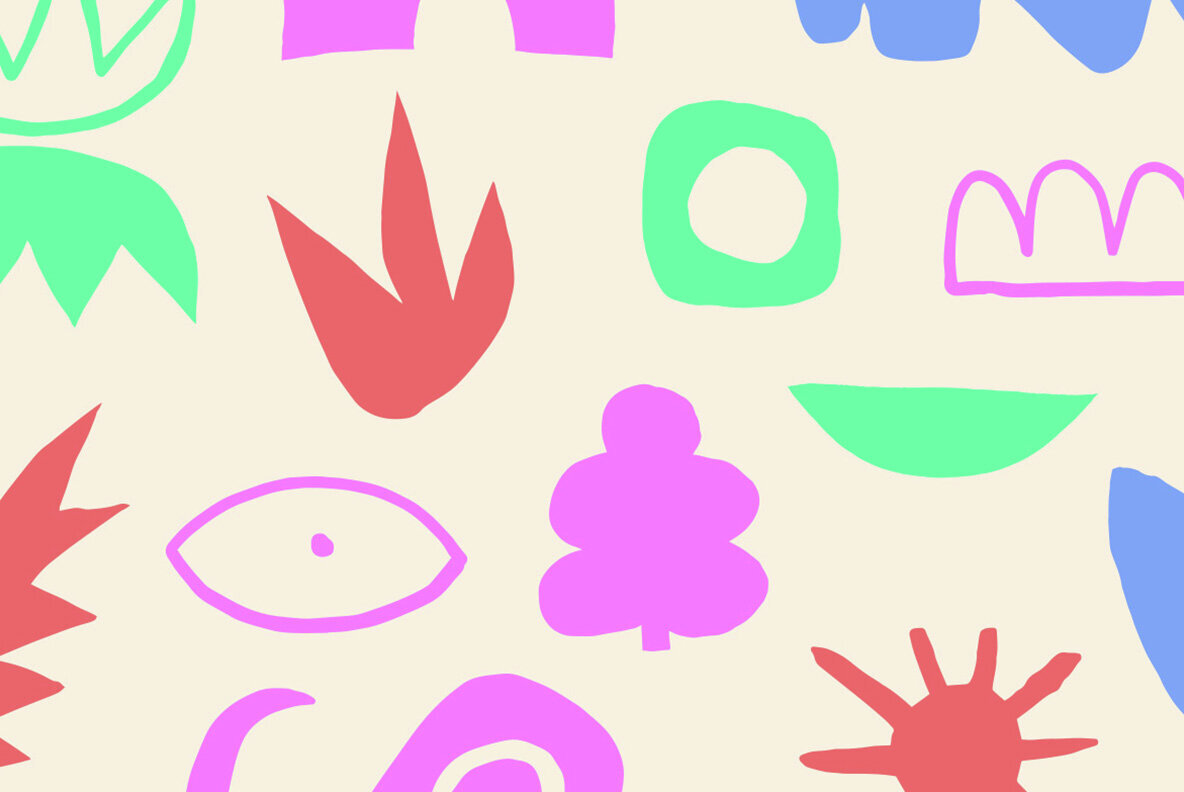 Abstract Scribble Clipart Bundle 2