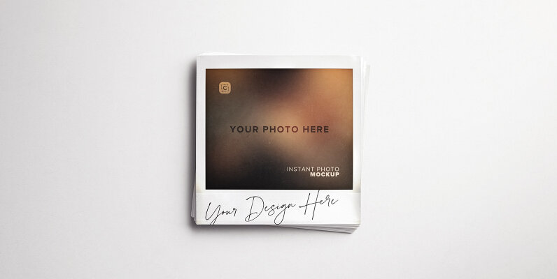 Instant Pictures Mockup Pile