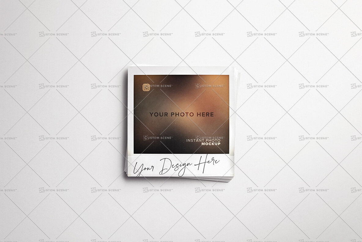 Instant Pictures Mockup Pile 2