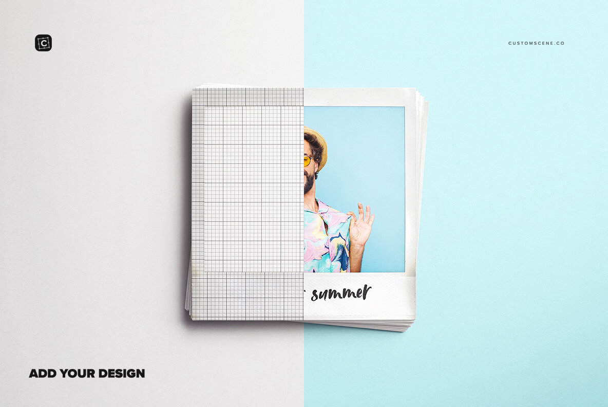 Instant Pictures Mockup Pile 6