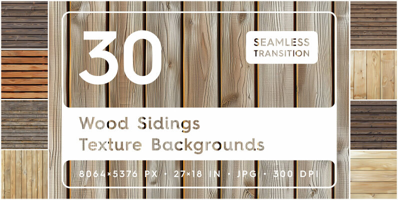 30 Wood Siding Texture Backgrounds