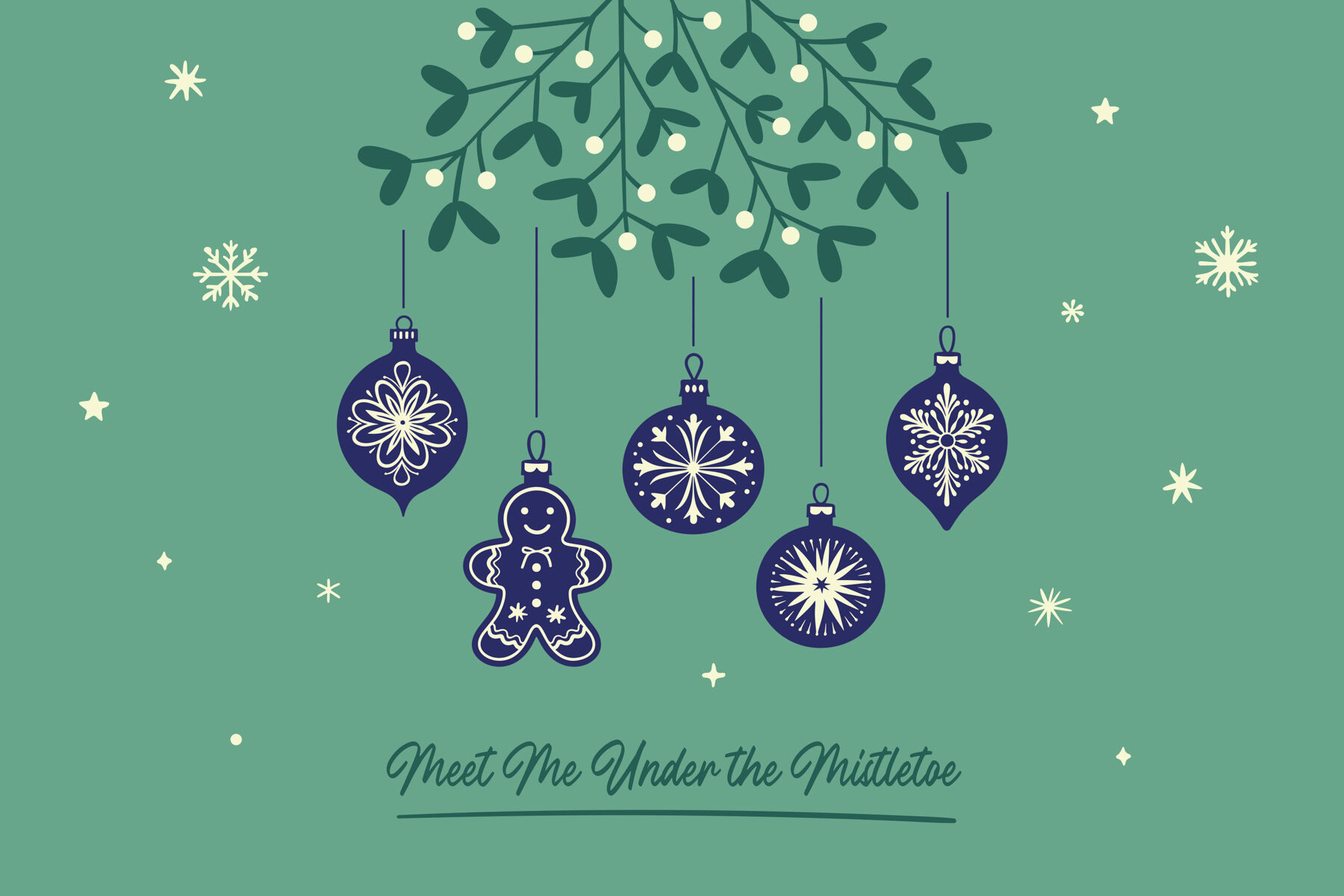 Retro Christmas Ornaments 9