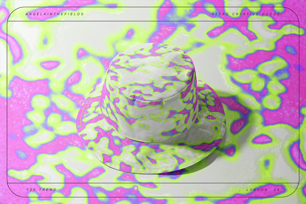 Y2K Textures PSD Action Kit 11