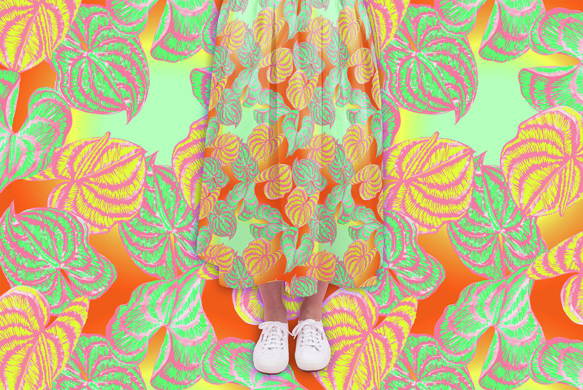 Neon Floral Maximalist Patterns 6