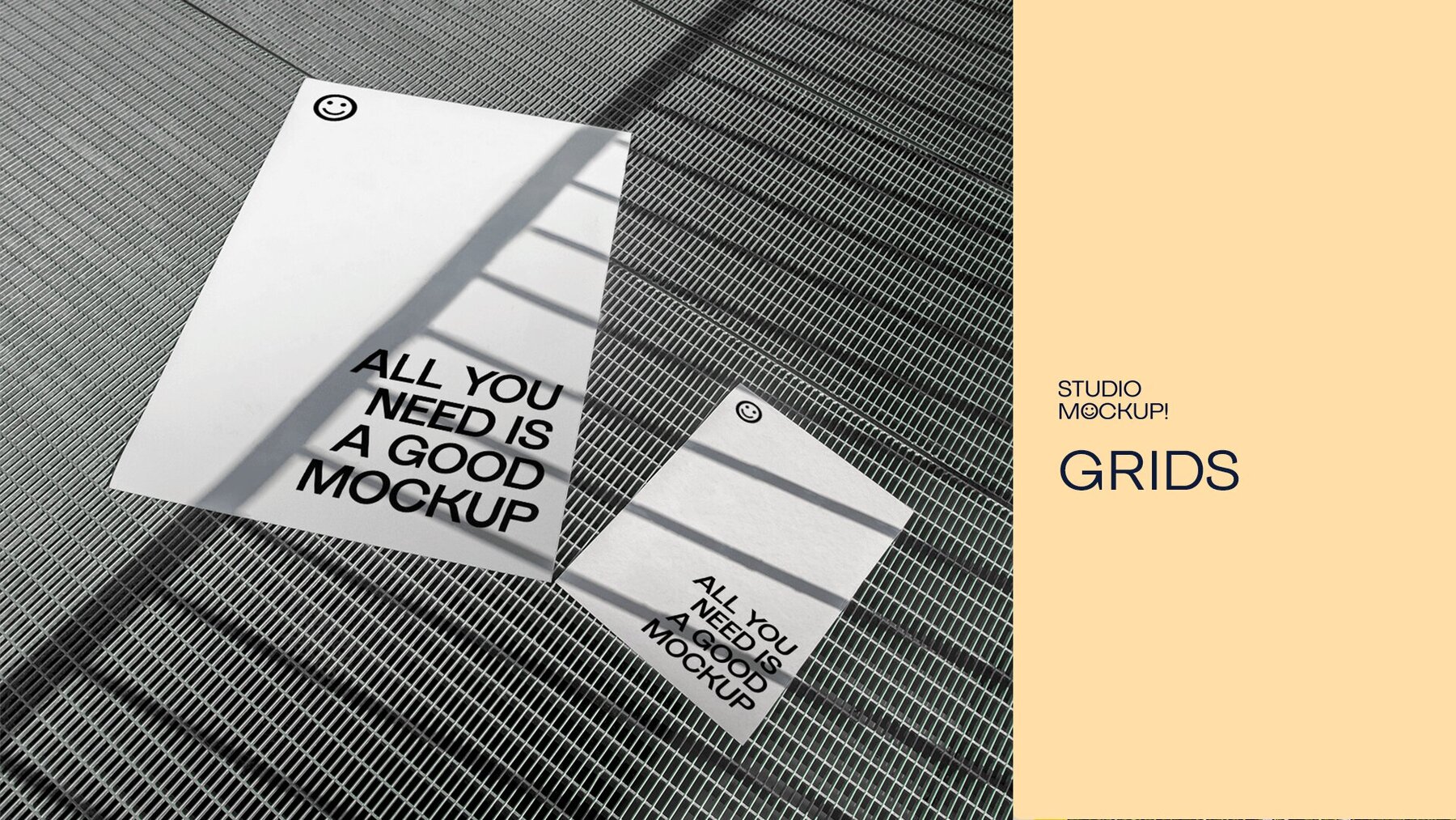 ARLES SERIES   A1   A3 Grid Poster Mockup 4