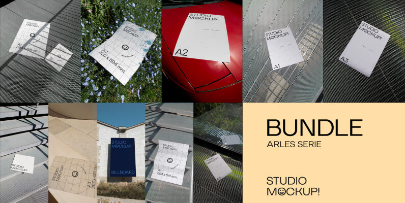 Arles Series   Bundle 10 Poster Mockups