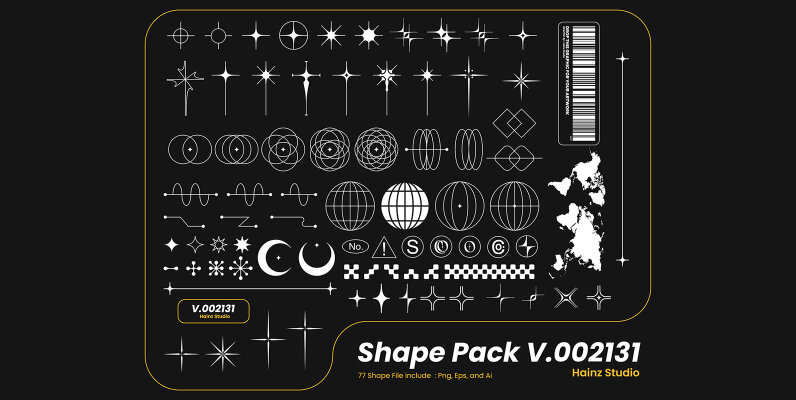Shape Pack v 002131