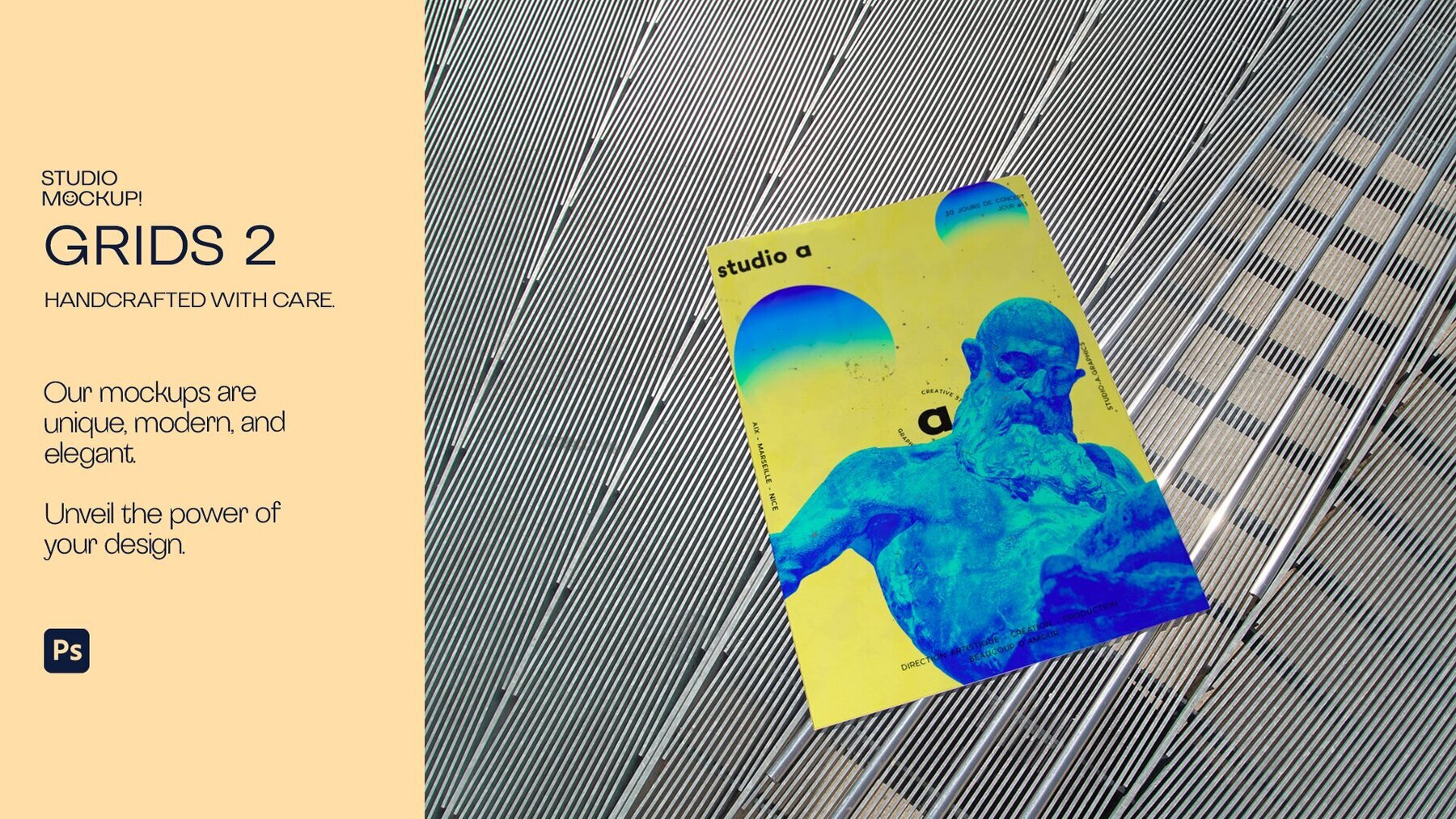 ARLES SERIES   A1 and A1 Grid Poster Mockup Graphics 2