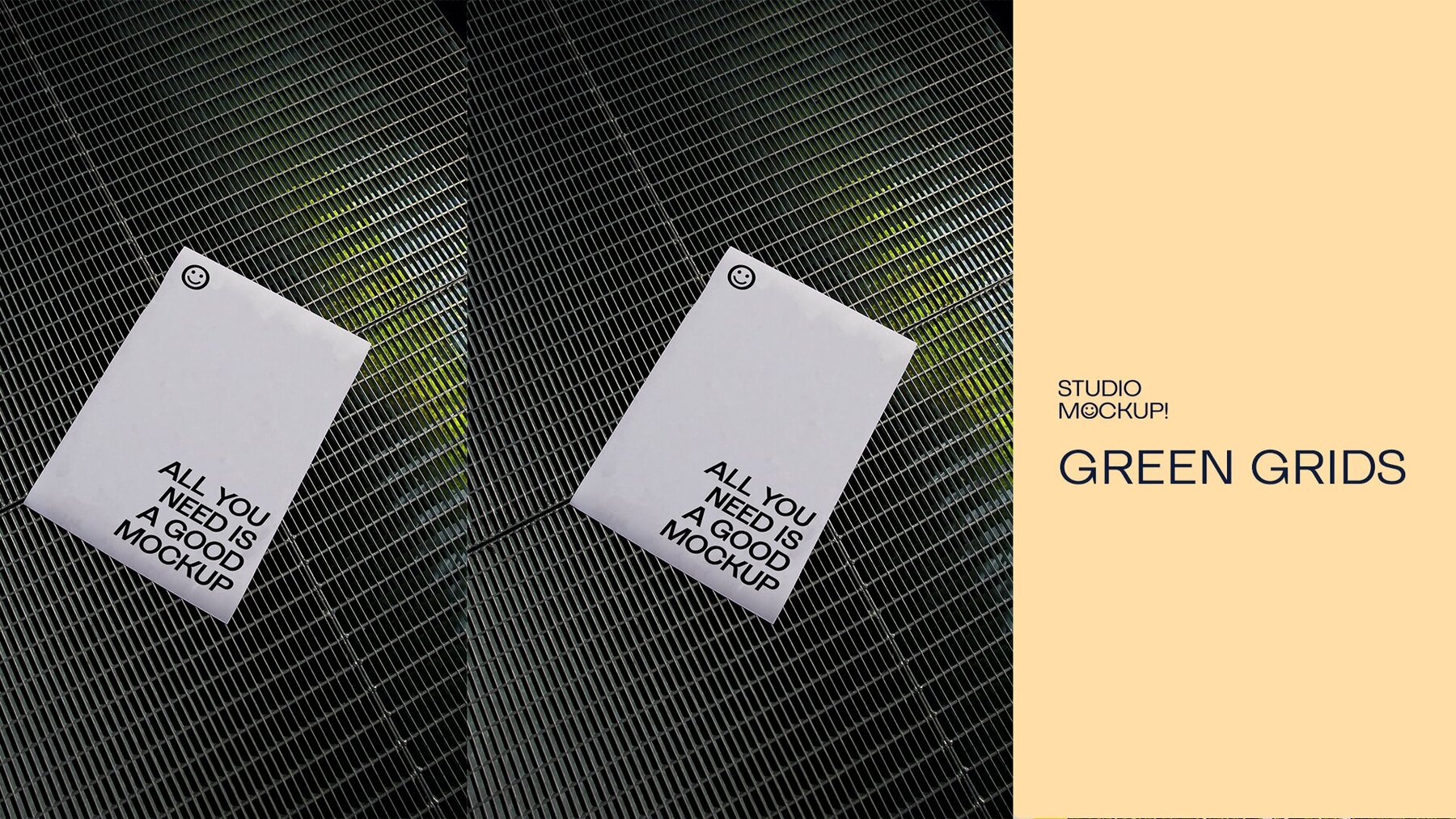 ARLES SERIES   A3 REFLECTO Grid Poster Mockup Graphics 4