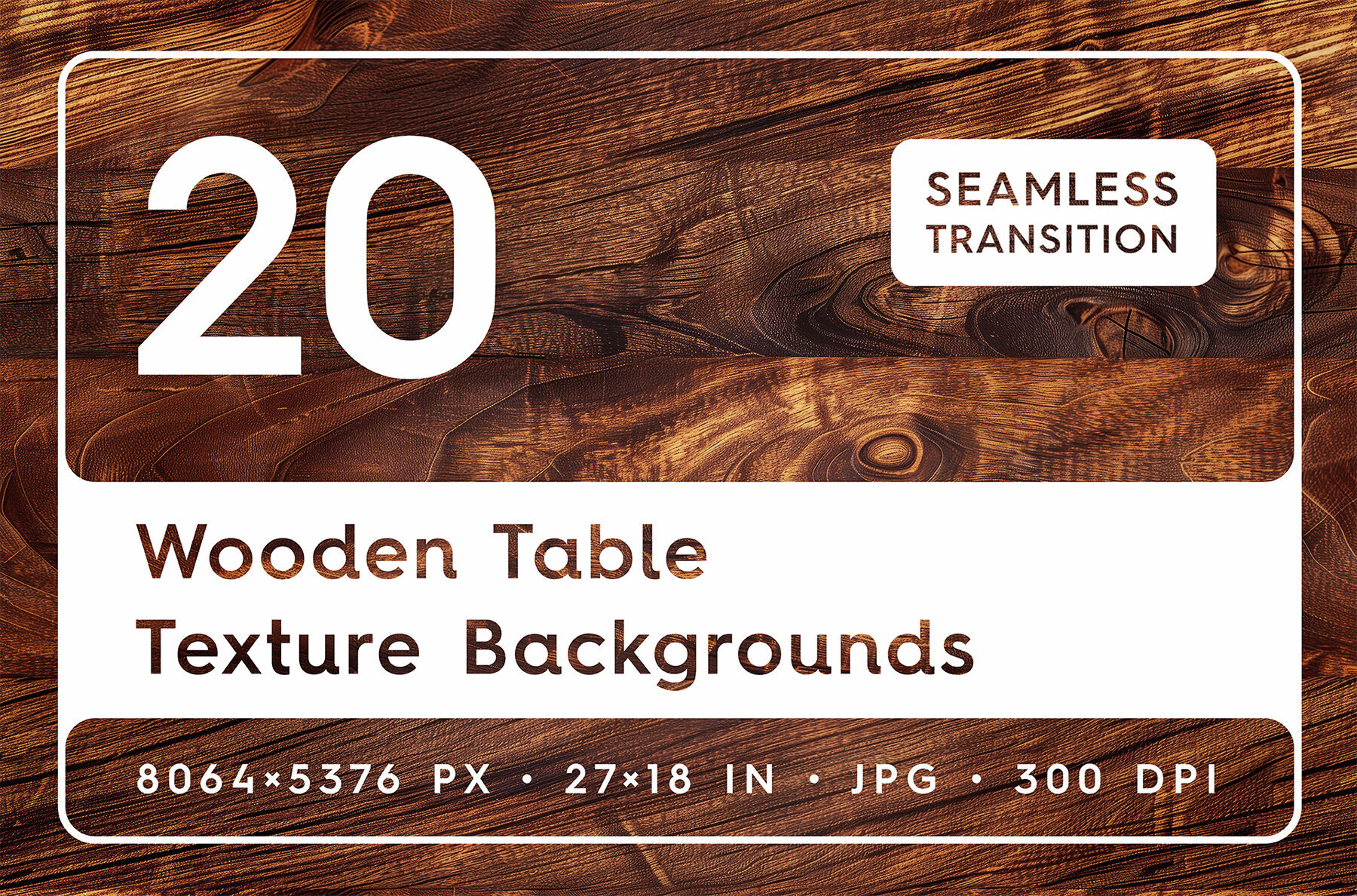 20 Wooden Table Texture Backgrounds 1