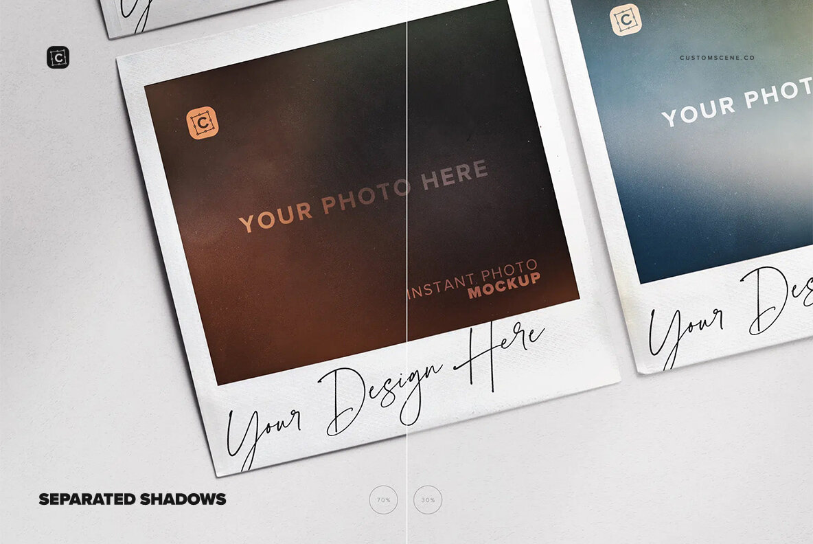 Diagonal Layout 4 Instant Photos 7