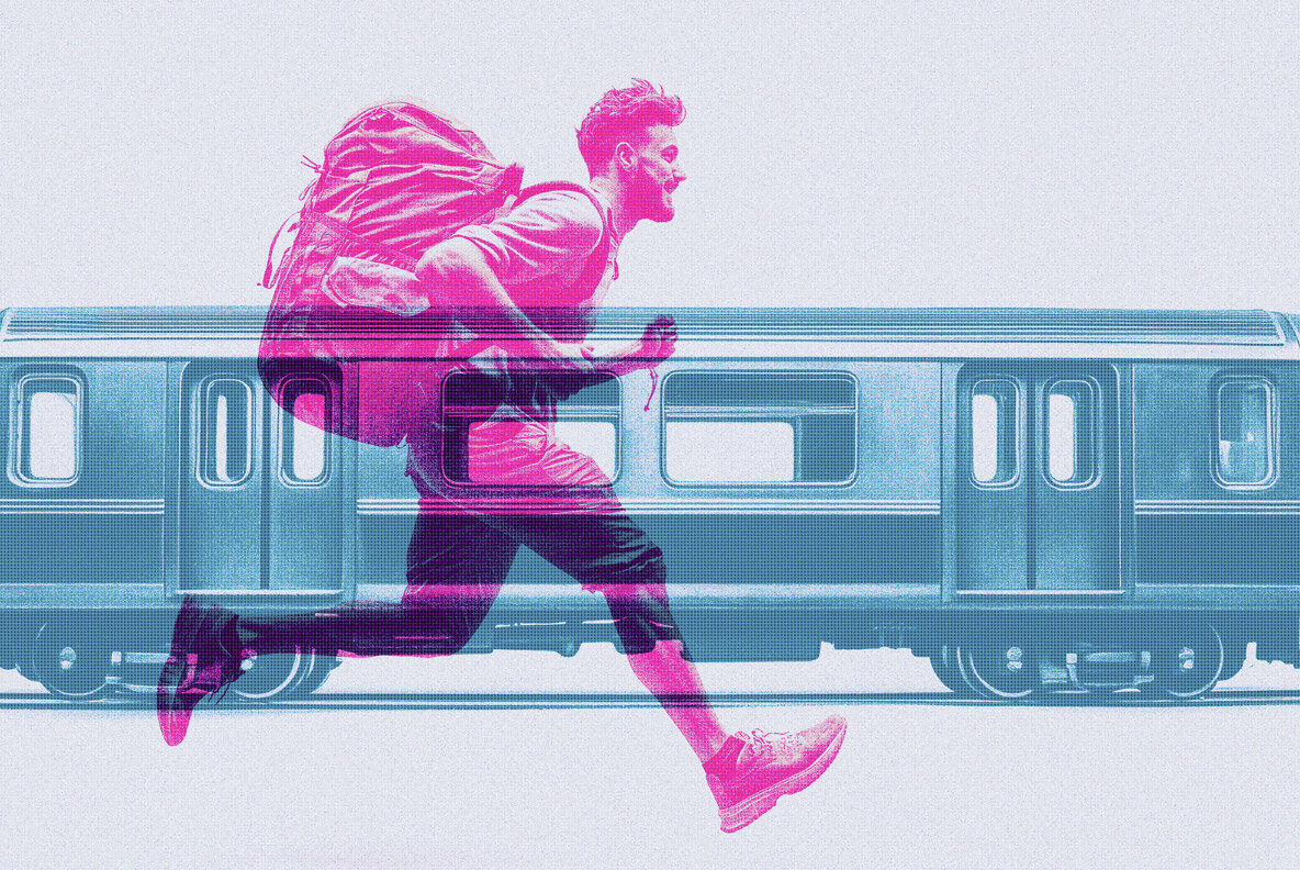 Grunge Duotone Overprint Photo Effect 5