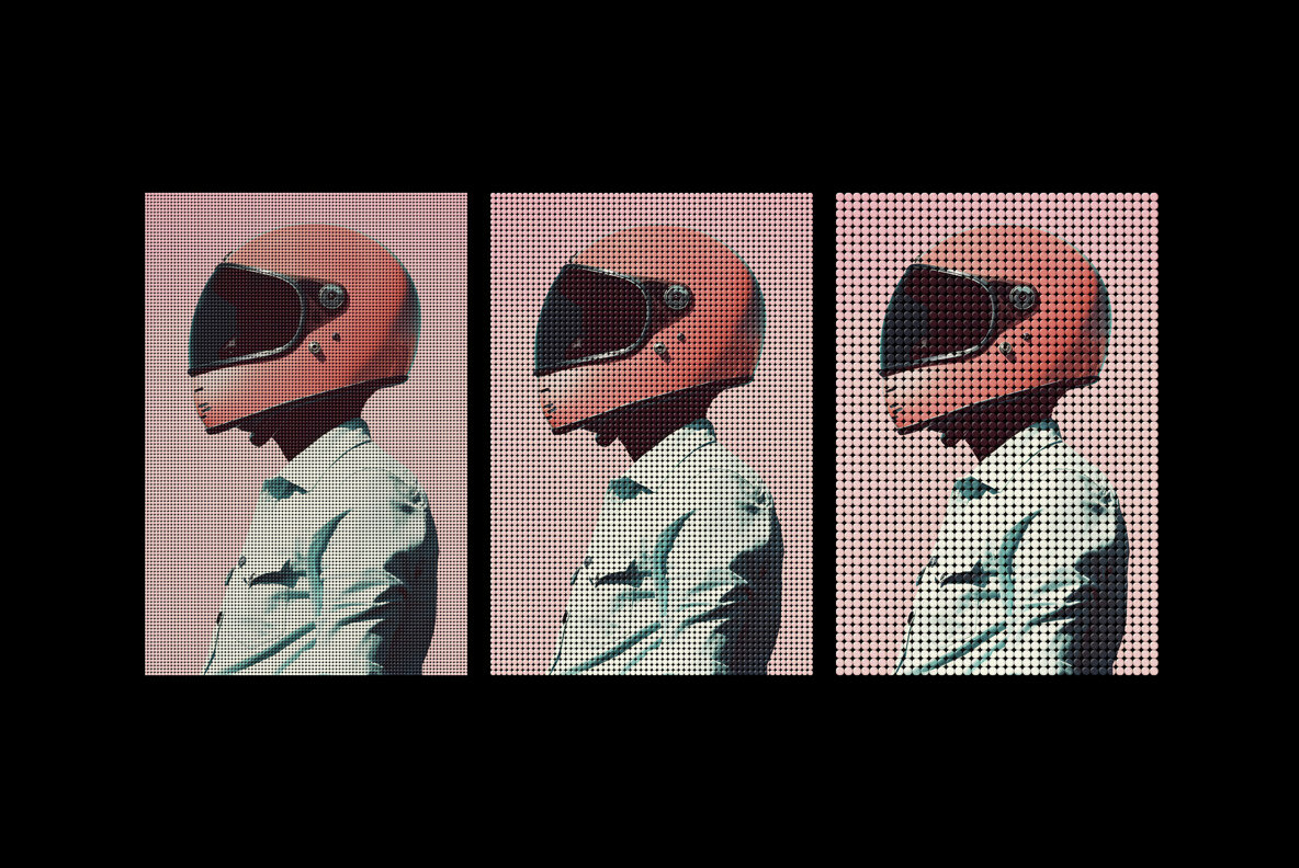 Matrix Dot Photo Effect 4