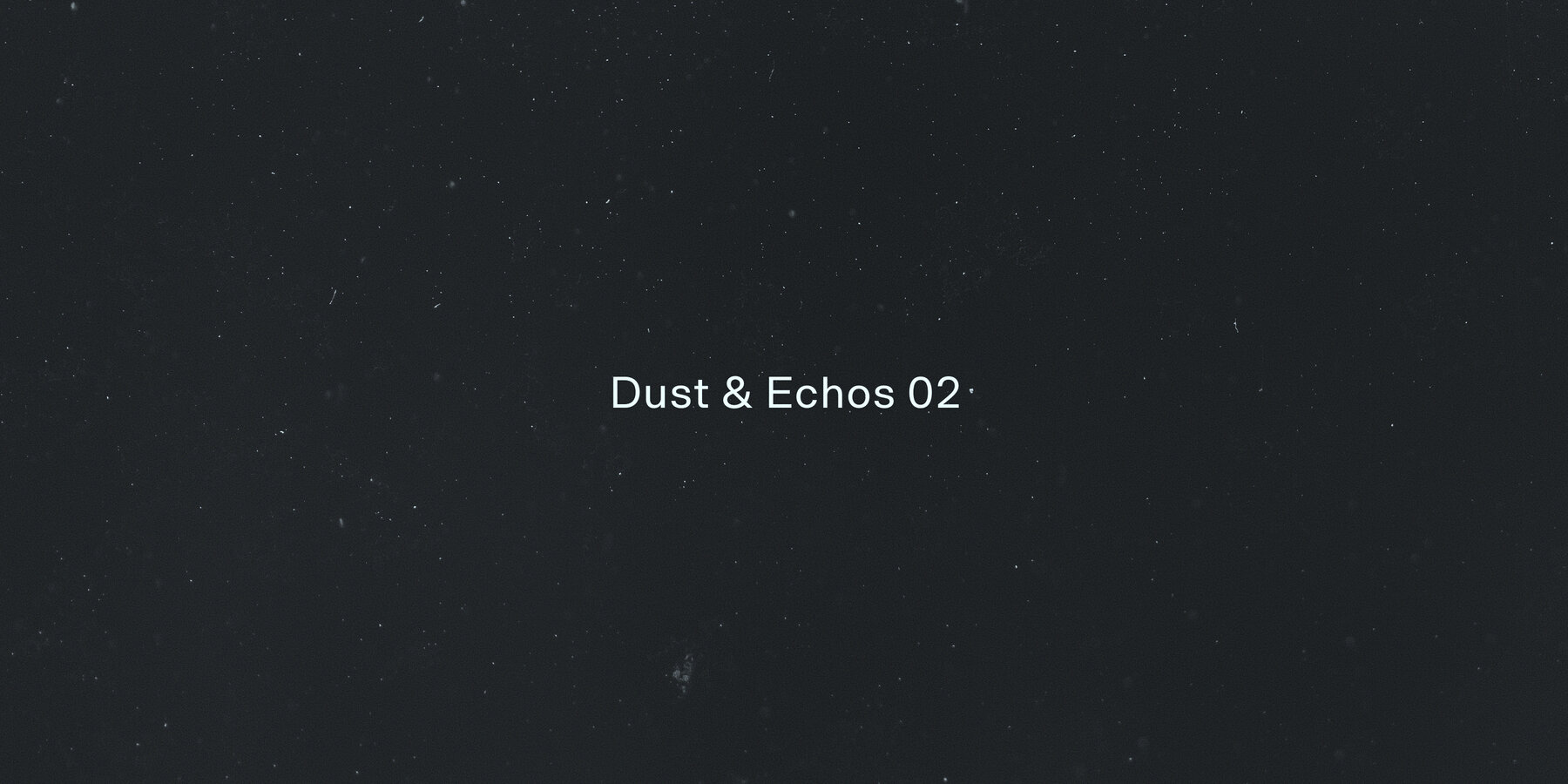 Dust and Echos 02 7