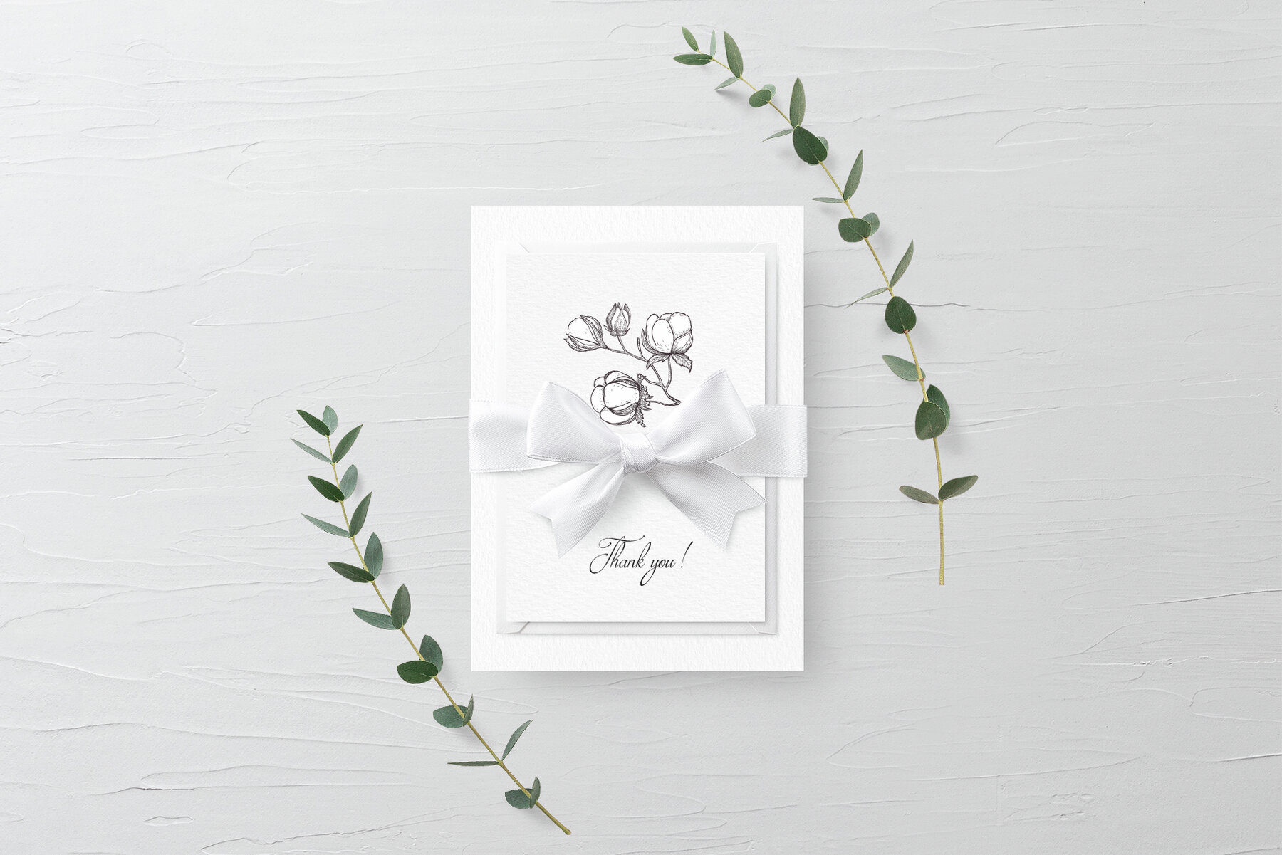 White Magnolia and Cotton Wedding Designs 22