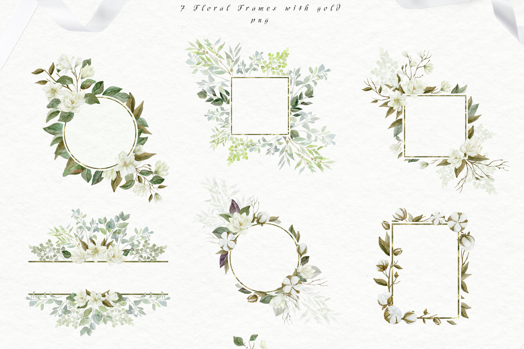 White Magnolia and Cotton Wedding Designs 28