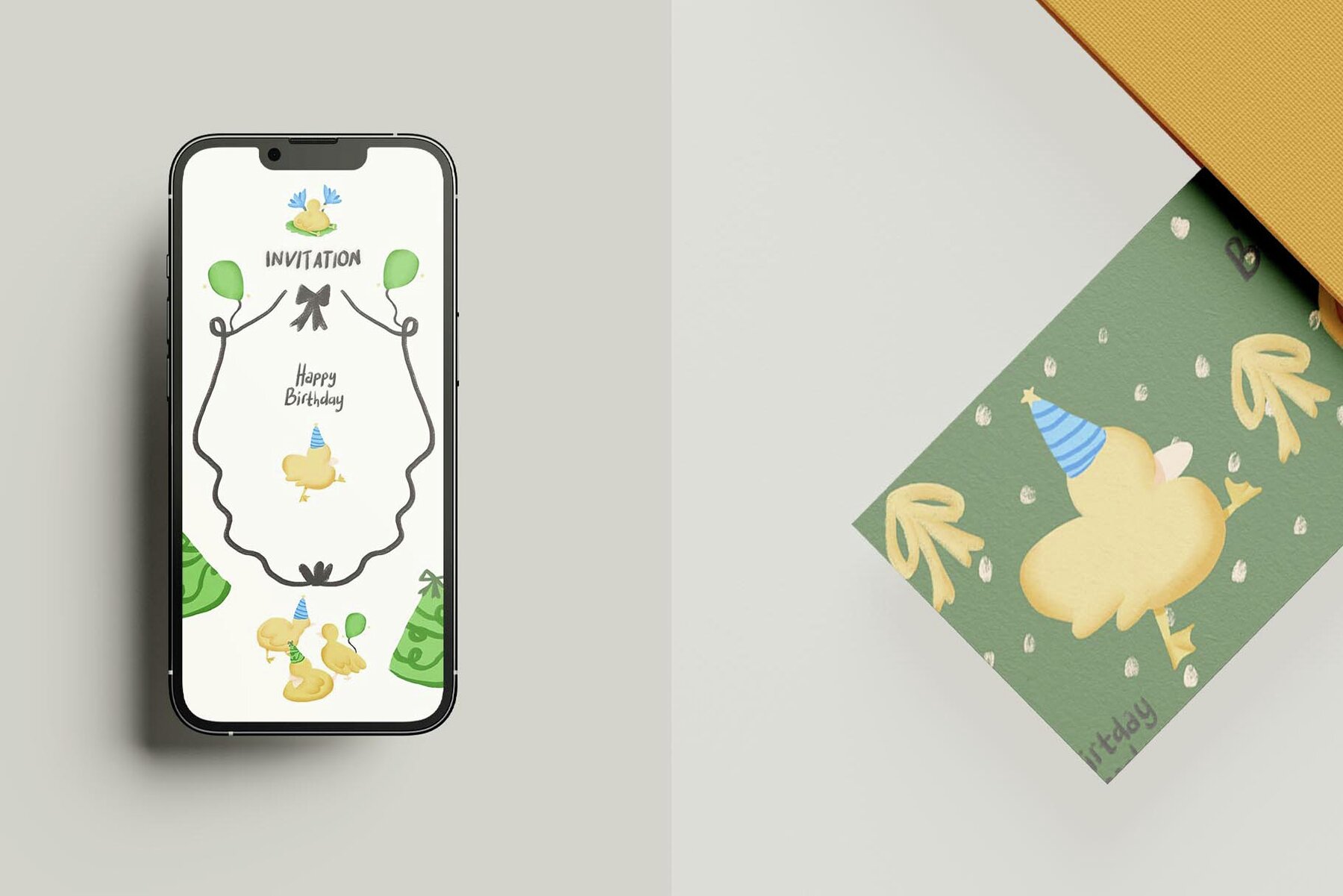 Baby duck clipart and pattern 8