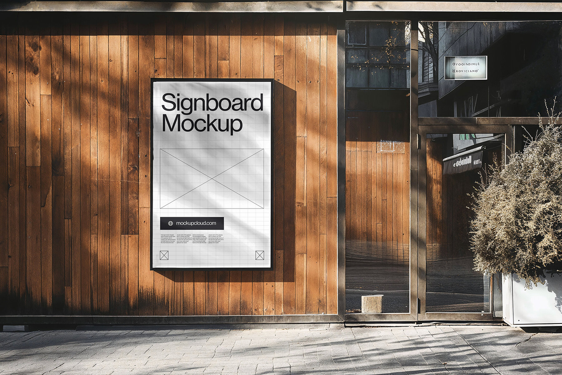 Signboard Advertising Mockups 6