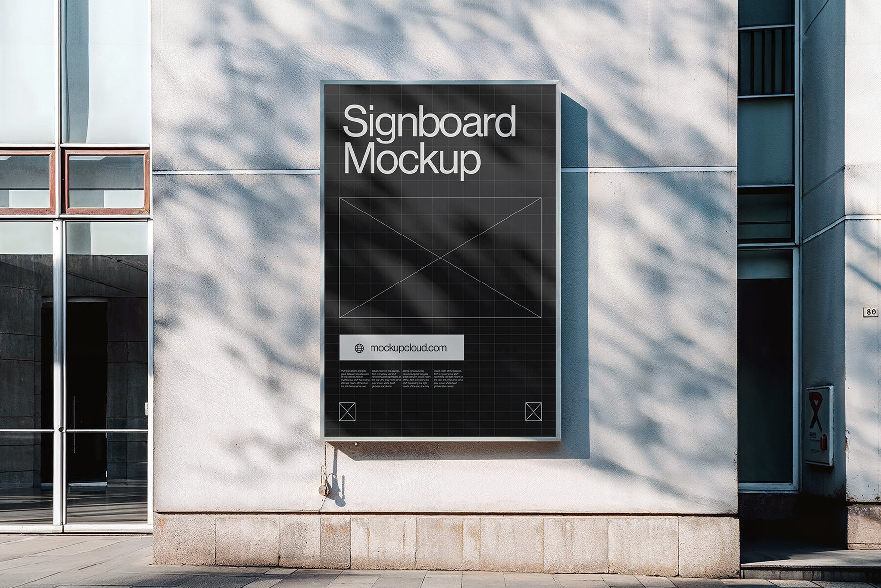Signboard Advertising Mockups 8
