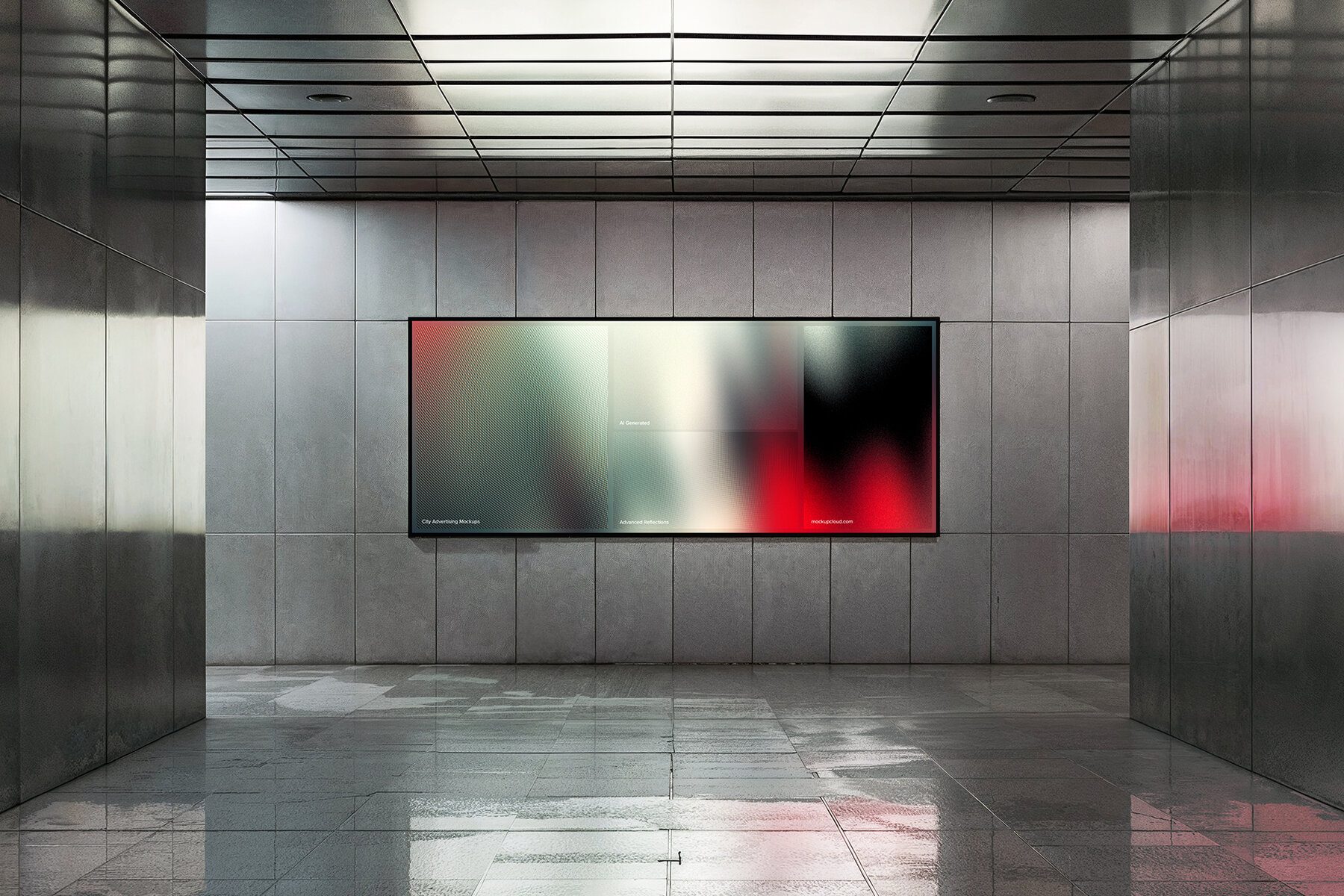 Digital Screen Advertising Mockups Vol  3 4