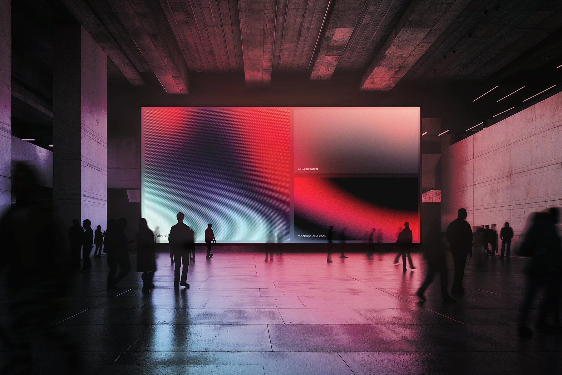 Digital Screen Advertising Mockups Vol  3 5