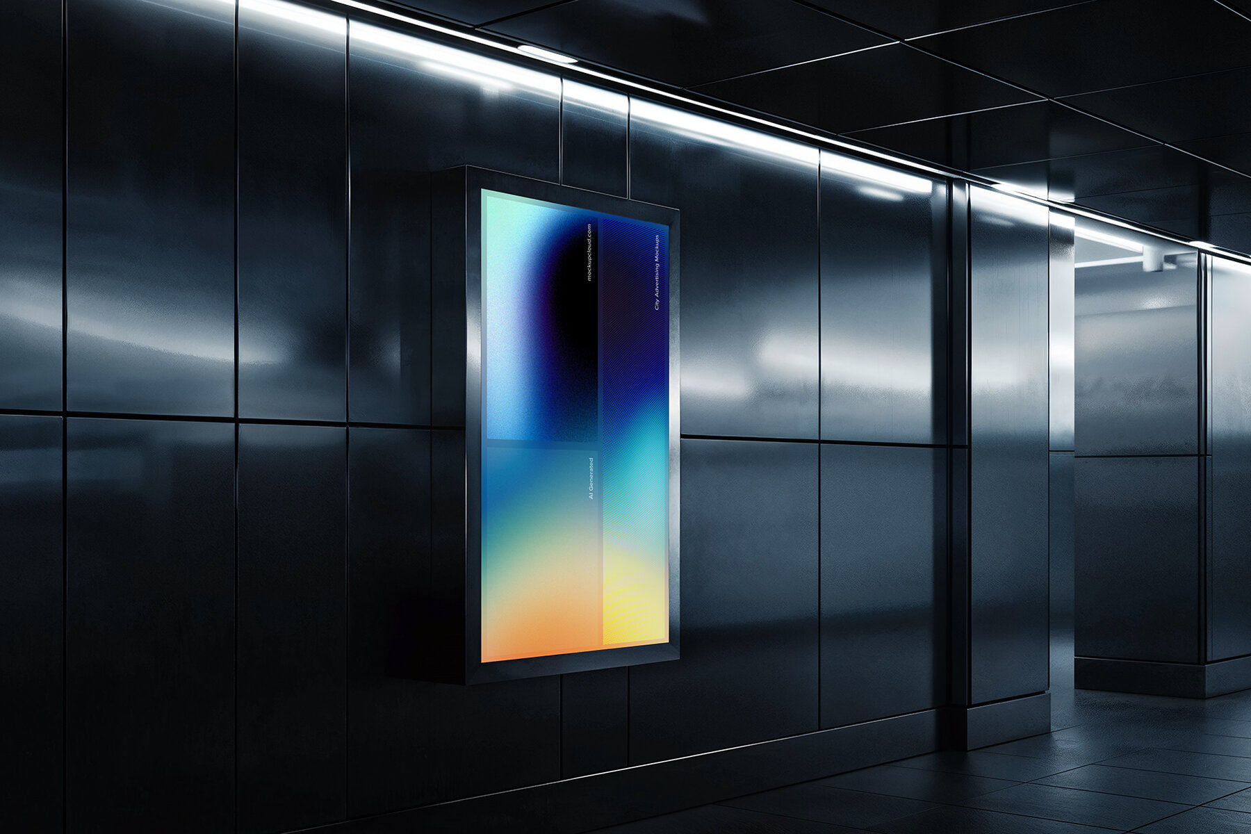 Digital Screen Advertising Mockups Vol  3 7