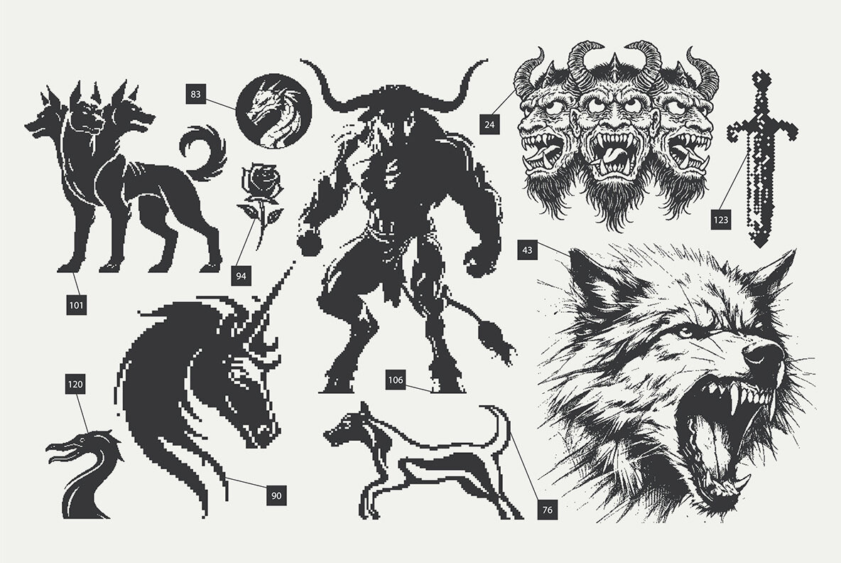 144 MysticPixels Graphic Pack 4