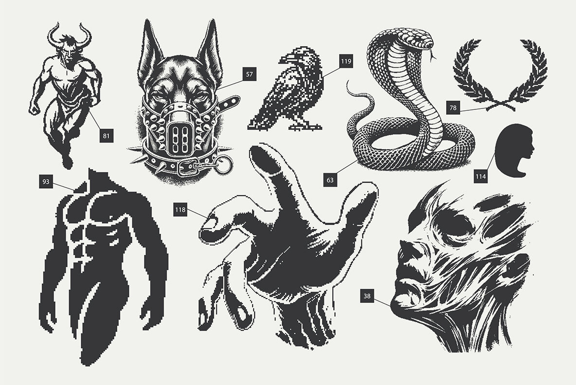 144 MysticPixels Graphic Pack 5