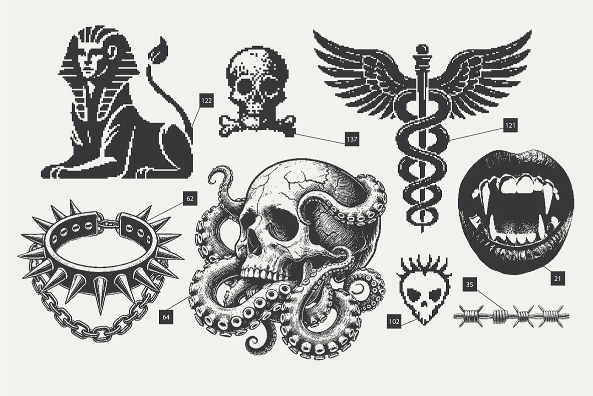 144 MysticPixels Graphic Pack 6