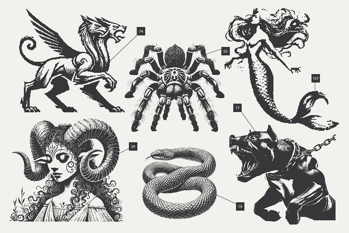 144 MysticPixels Graphic Pack 7