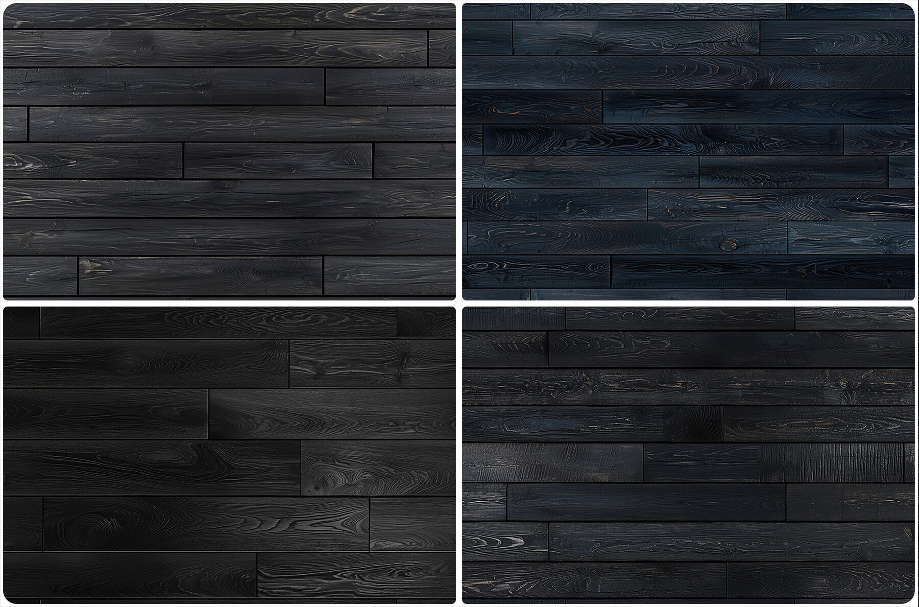 30 Black Wood Floor Texture Backgrounds 3