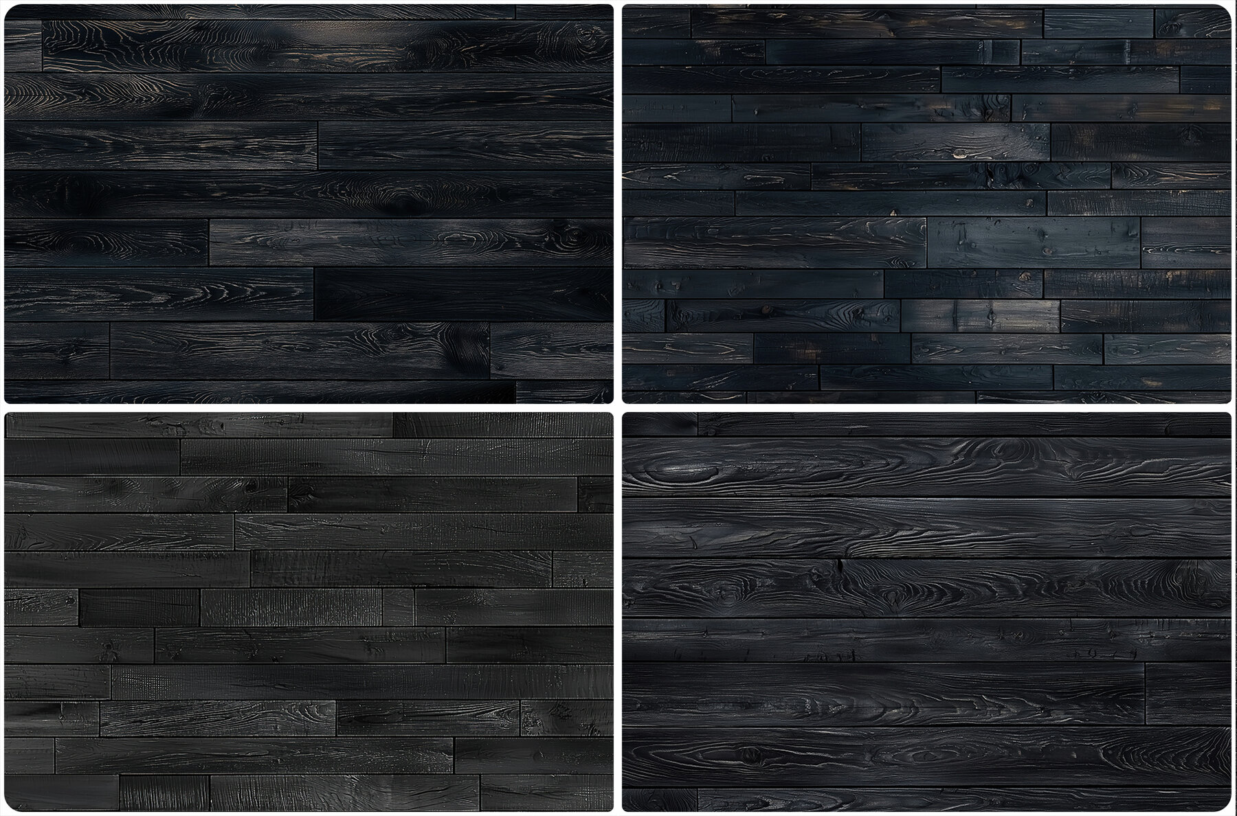 30 Black Wood Floor Texture Backgrounds 4