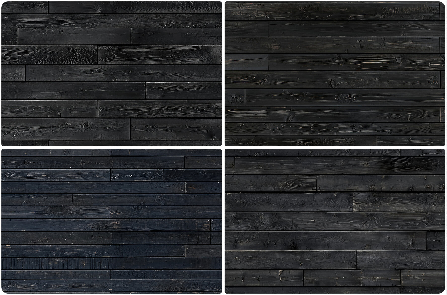 30 Black Wood Floor Texture Backgrounds 7
