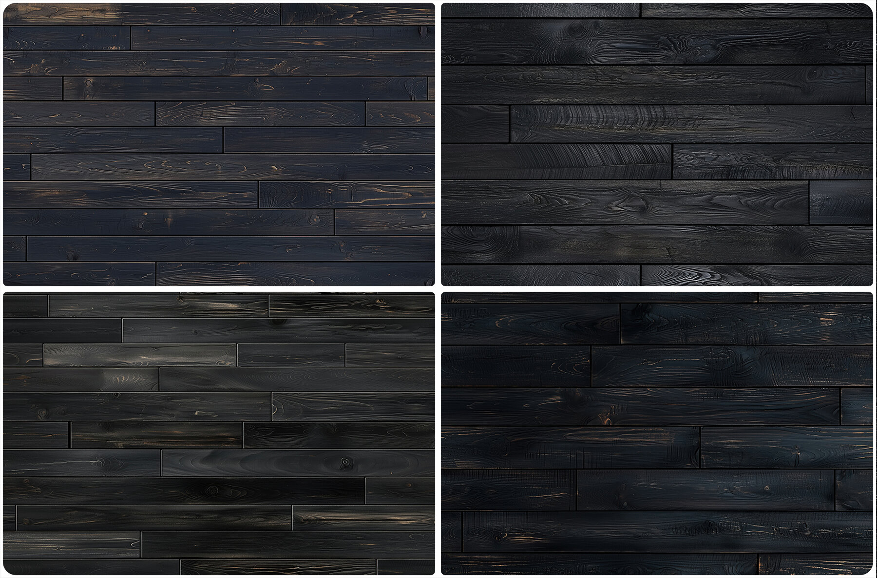 30 Black Wood Floor Texture Backgrounds 8