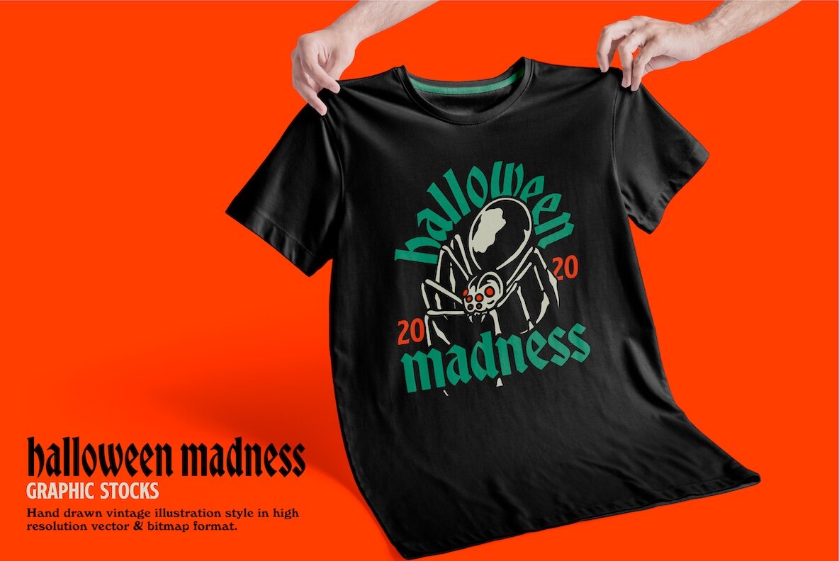 Halloween Madness Graphic Stocks 5