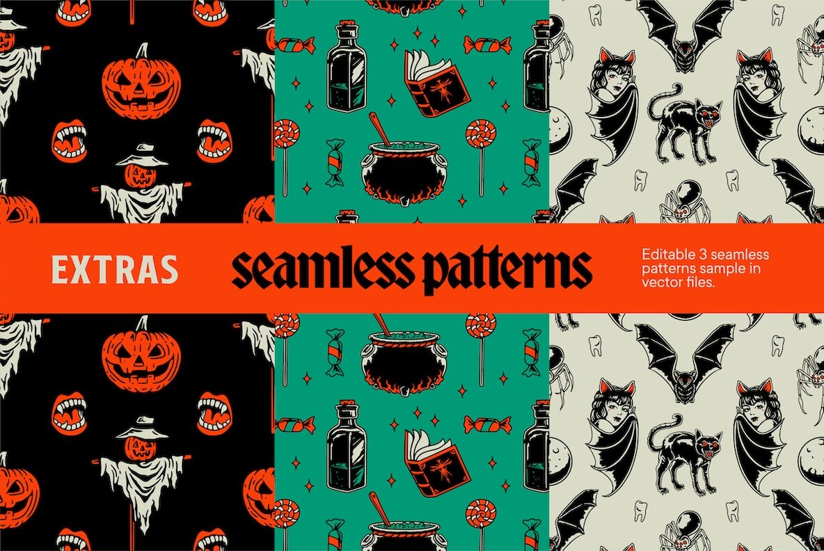 Halloween Madness Graphic Stocks 9