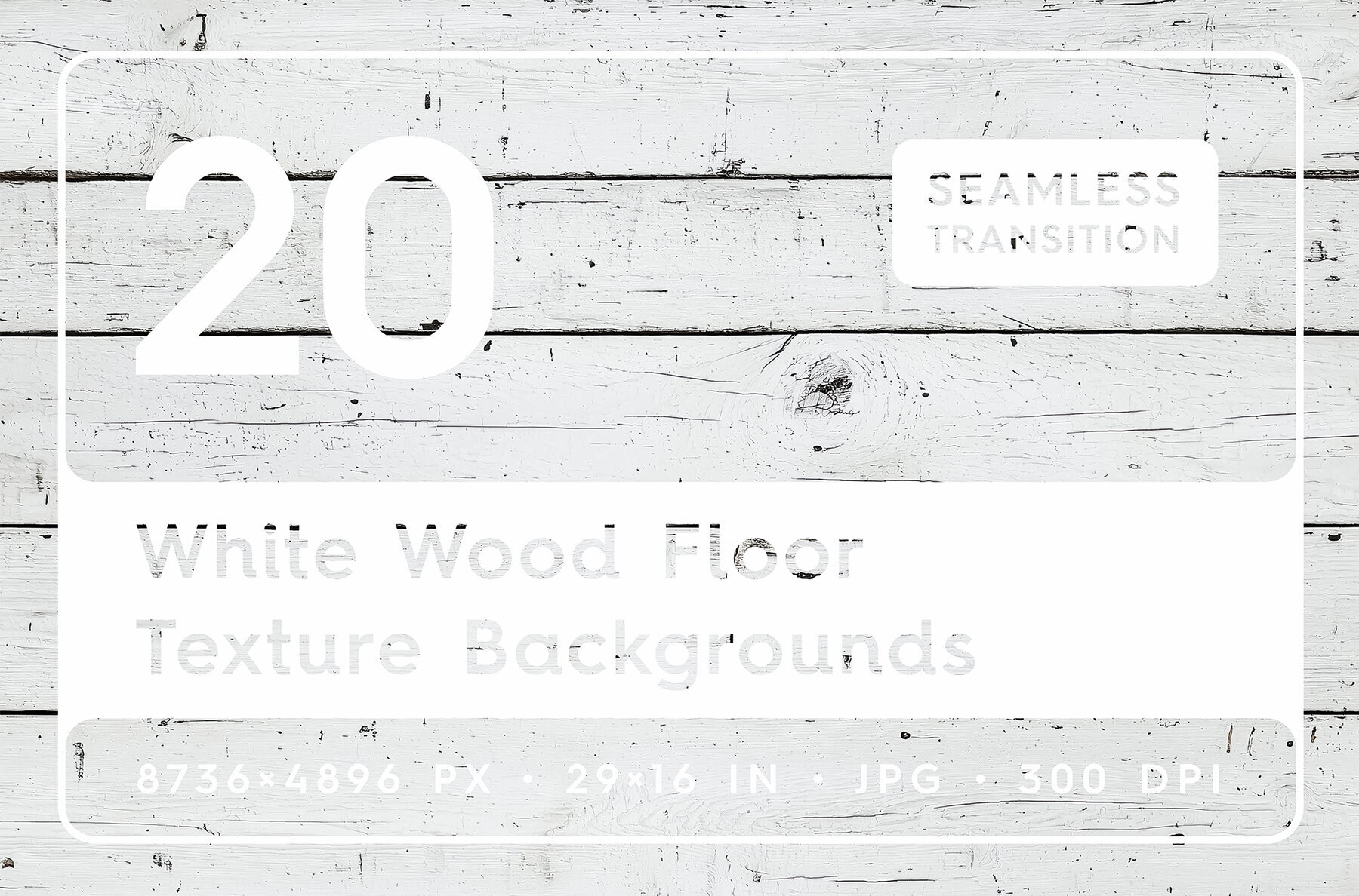 20 White Wood Floor Texture Backgrounds 1