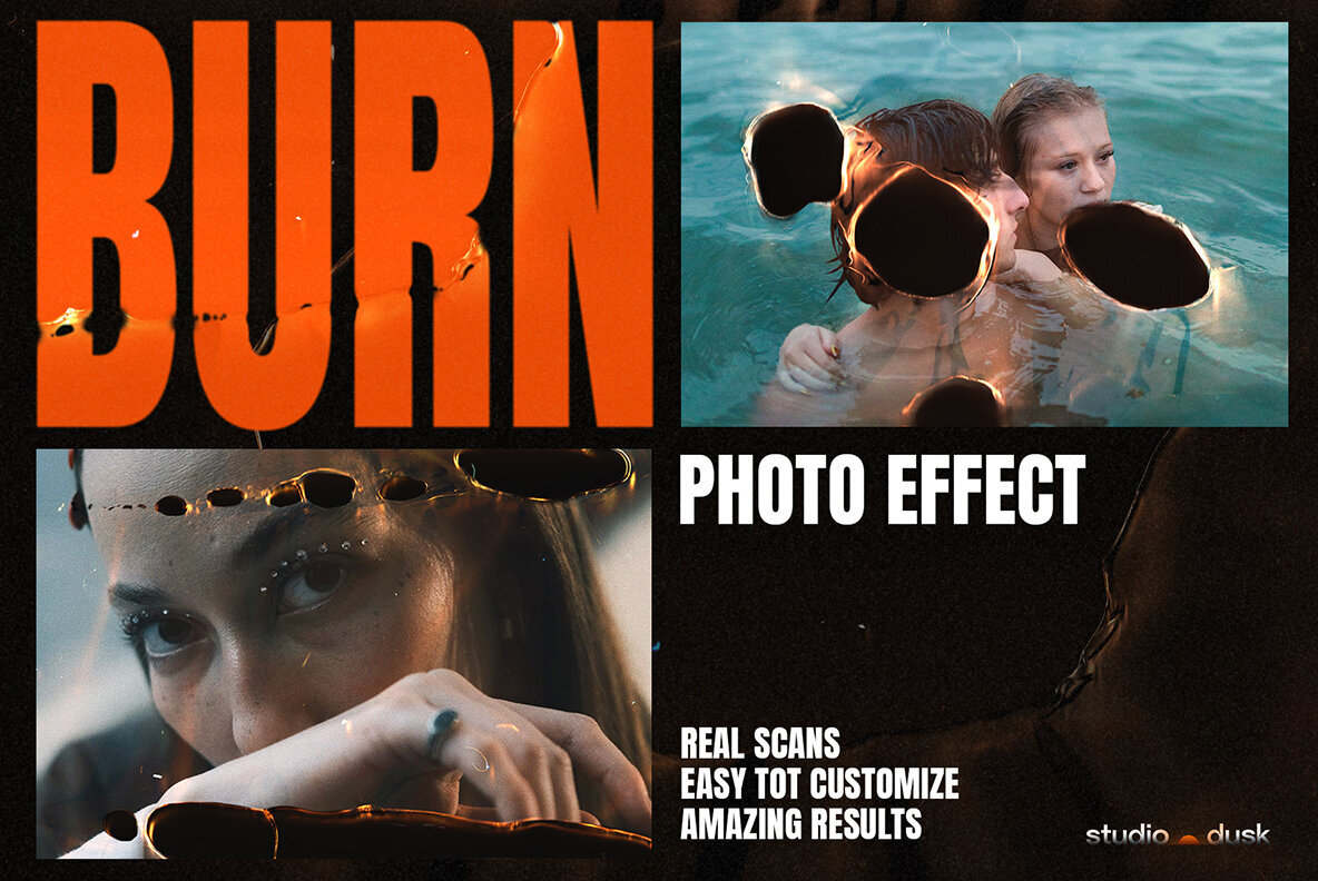 Burn Photo Effects 1