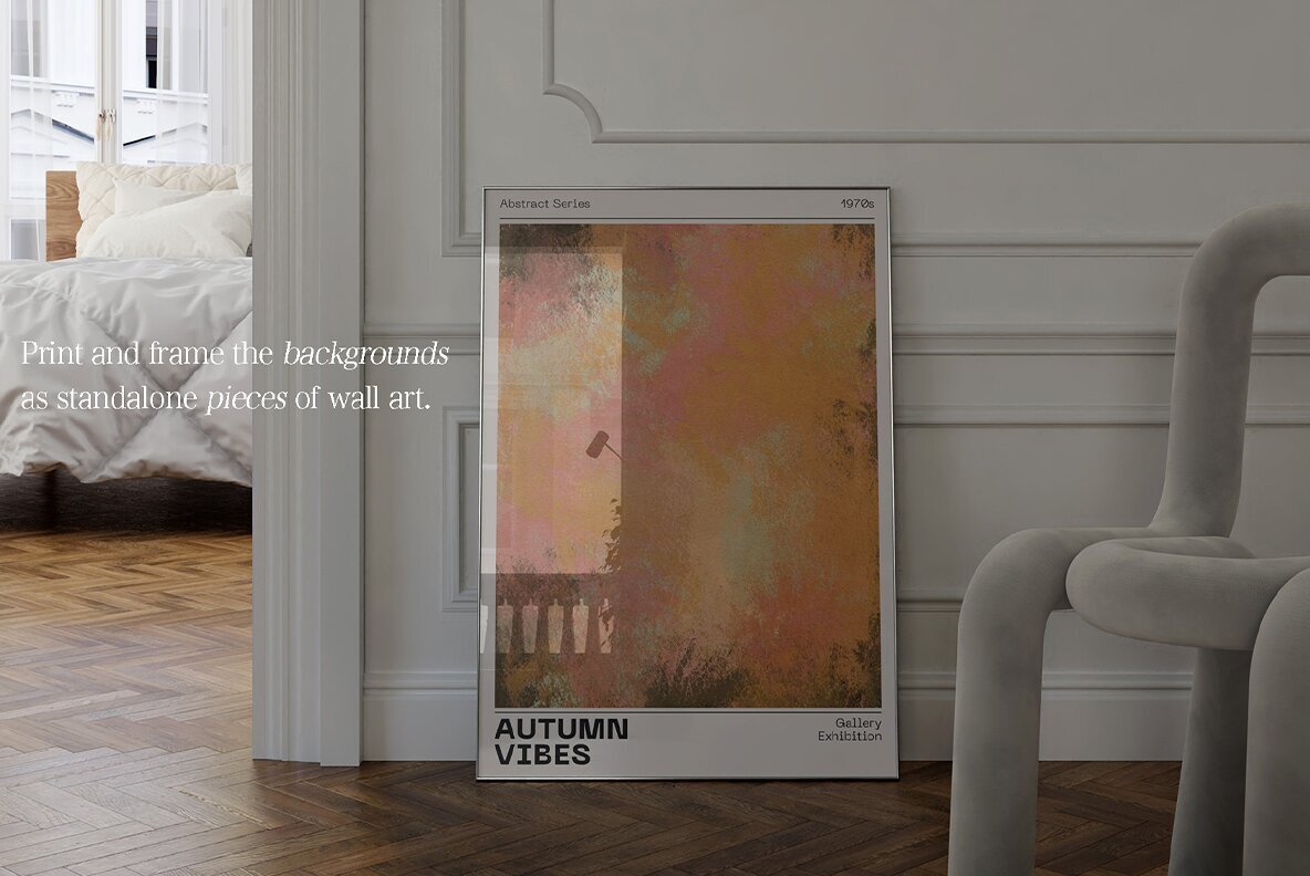 30 Abstract Gouache Backgrounds 7