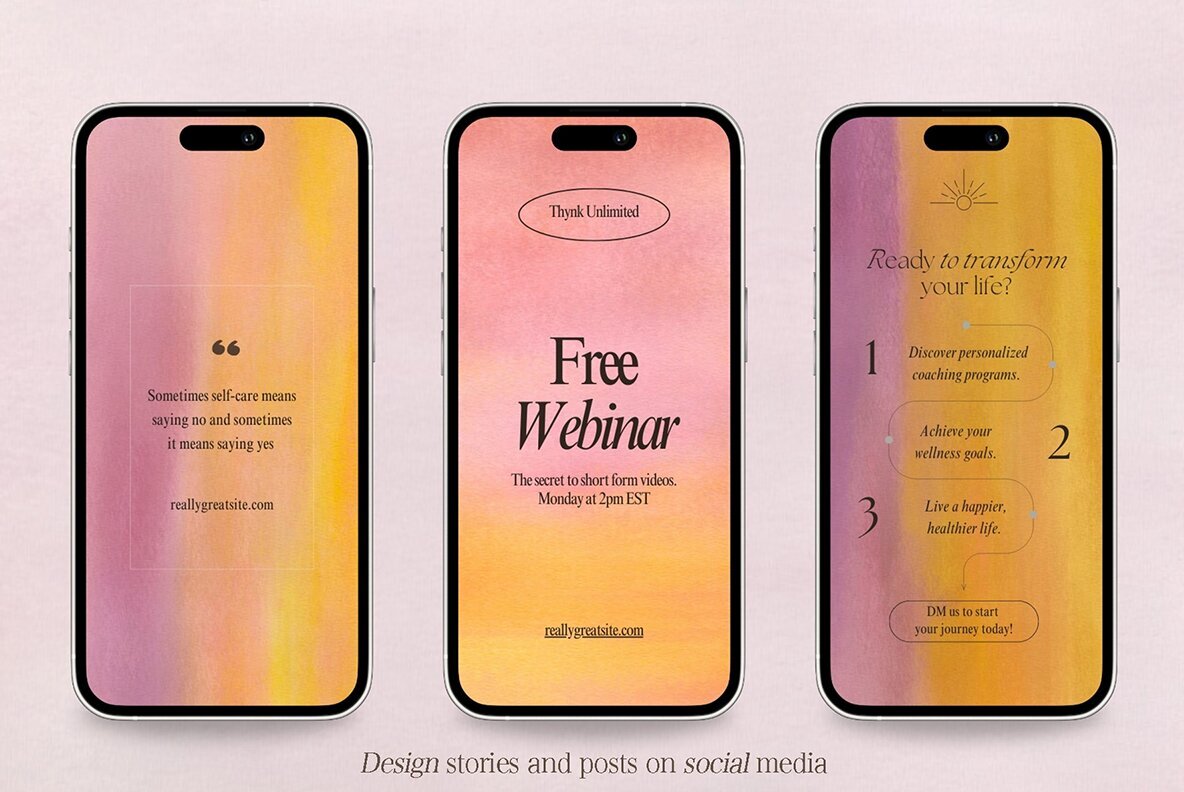 50 Abstract Gouache Backgrounds 4