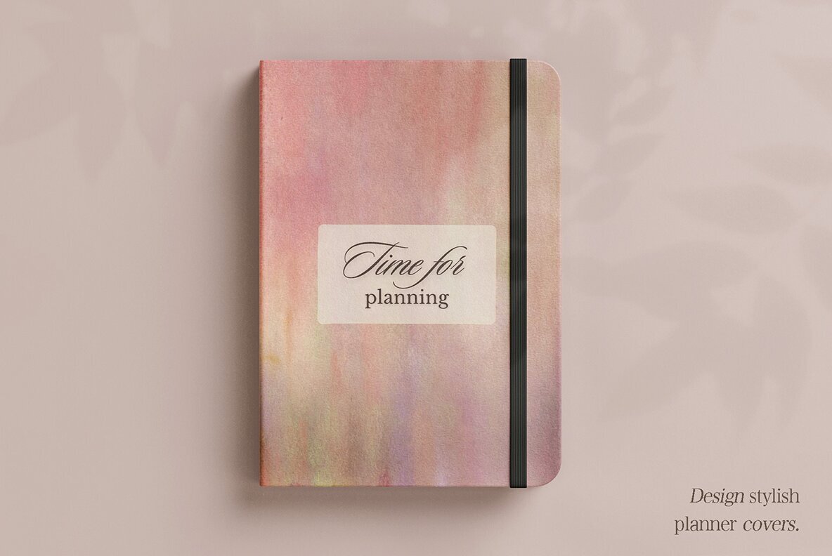 50 Abstract Gouache Backgrounds 12