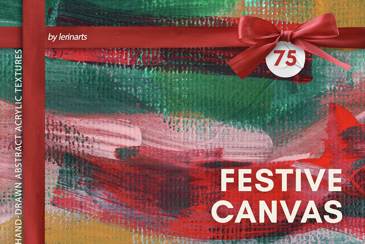 Festive Canvas Abstract Backgrounds 1