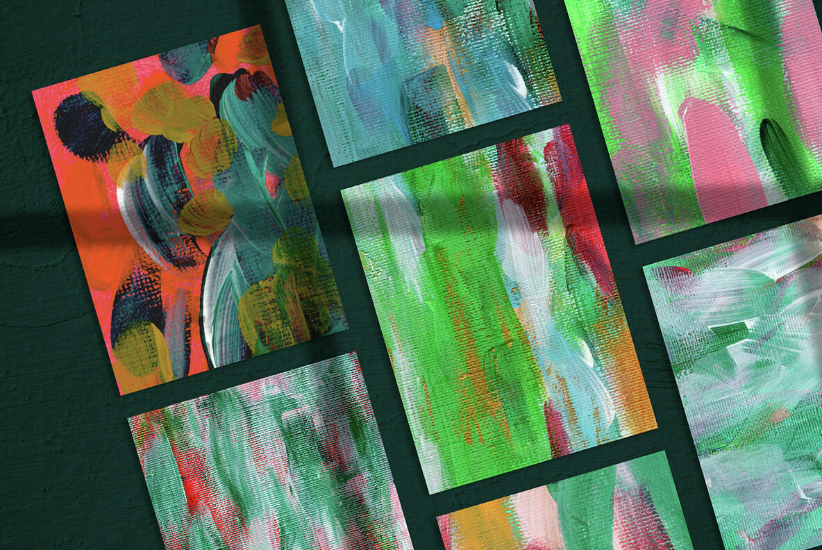 Festive Canvas Abstract Backgrounds 7