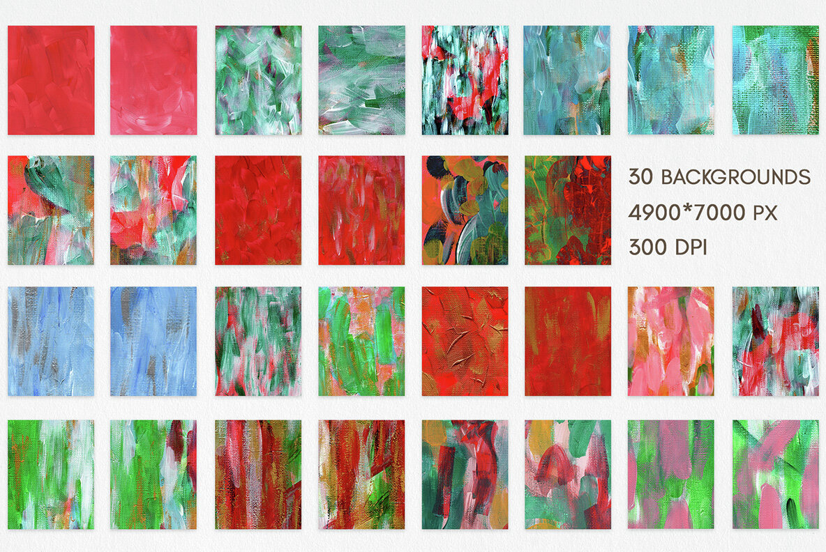 Festive Canvas Abstract Backgrounds 9