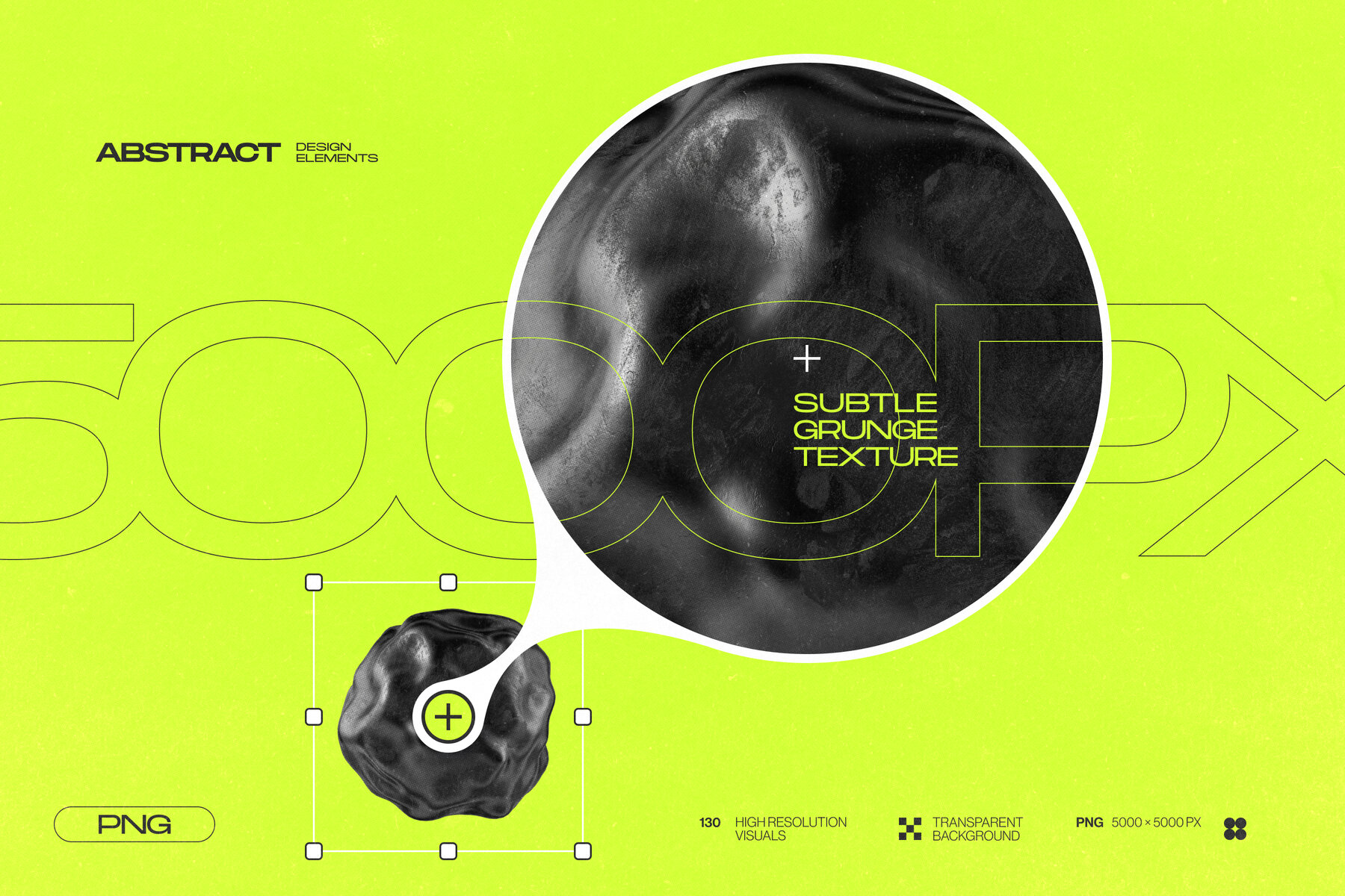 130 Black 3D Elements Collection Vol 1 15