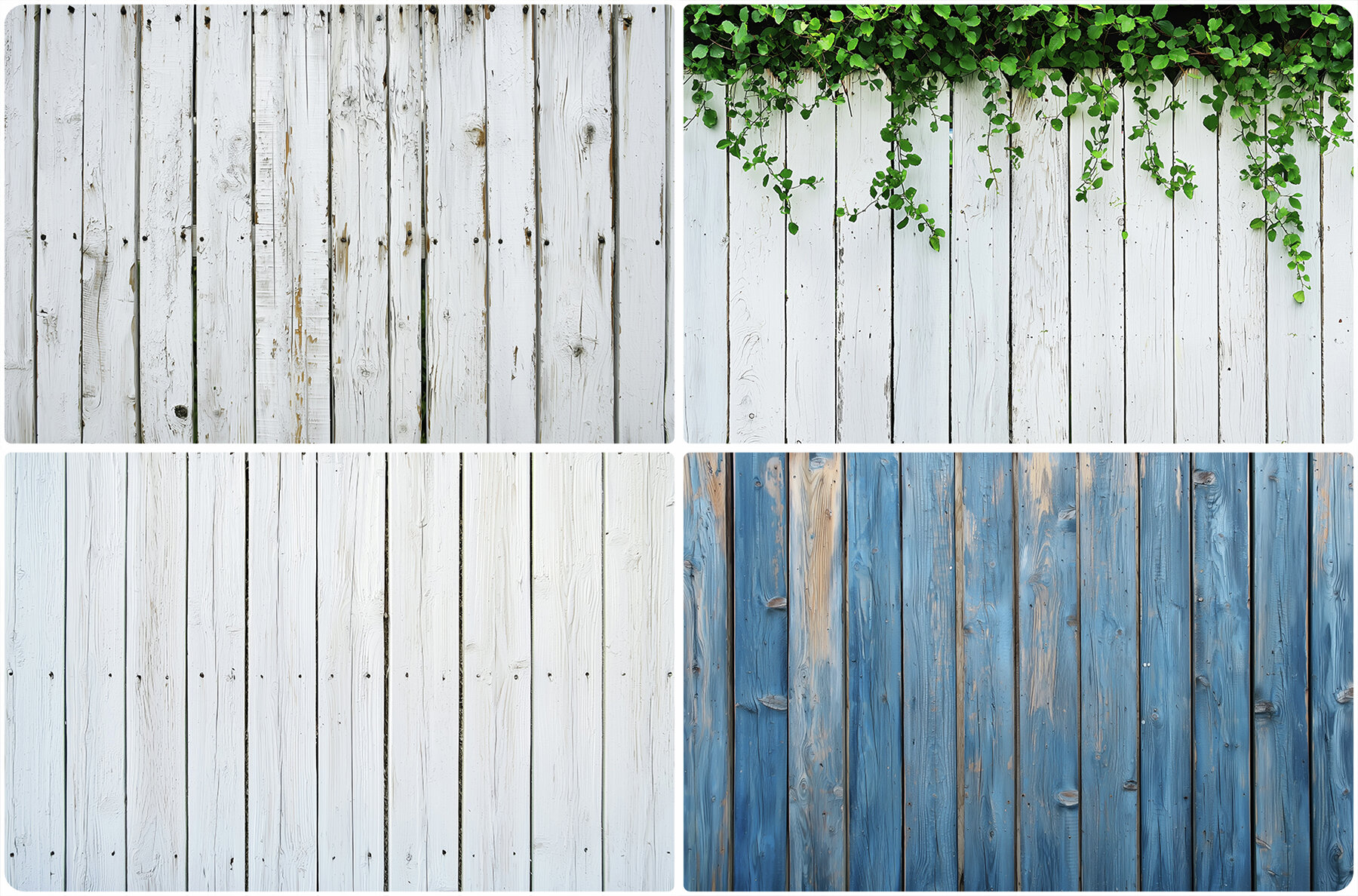 40 Wood Fence Texture Backgrounds 7